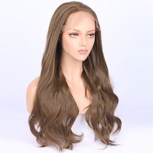 FUHSI Lace Front Glueless Synthetic Wig 22" inch
